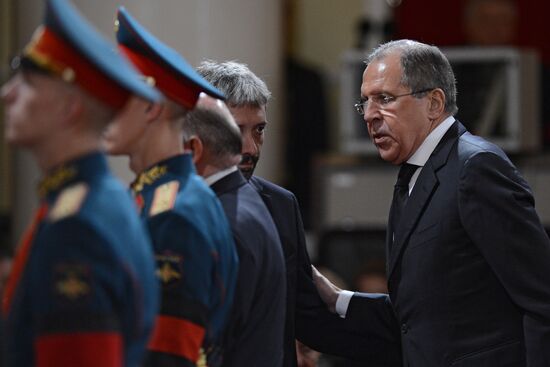 Farewell ceremony for Yevgeny Primakov