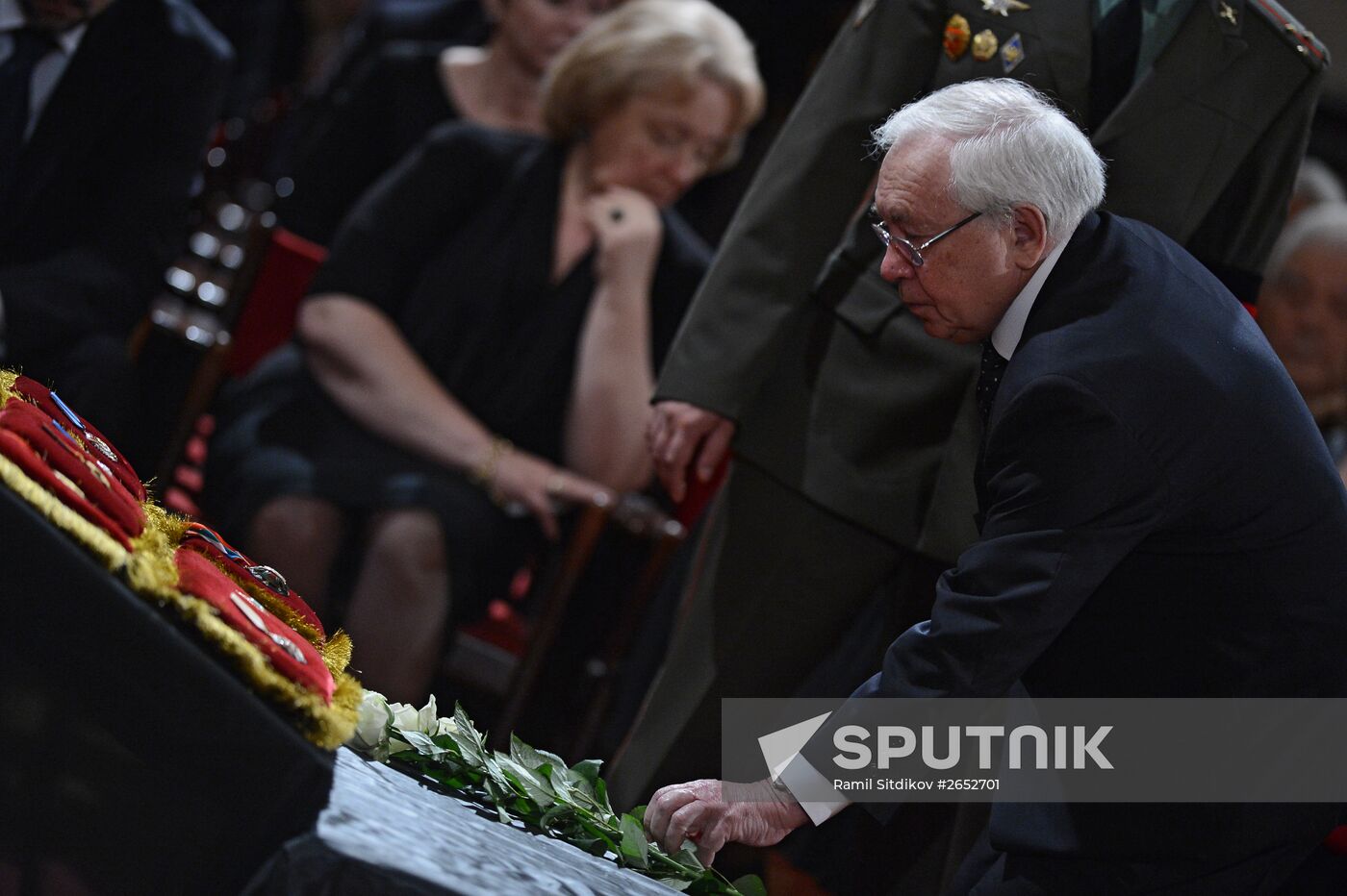 Farewell ceremony for Yevgeny Primakov