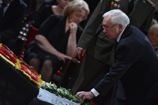 Farewell ceremony for Yevgeny Primakov