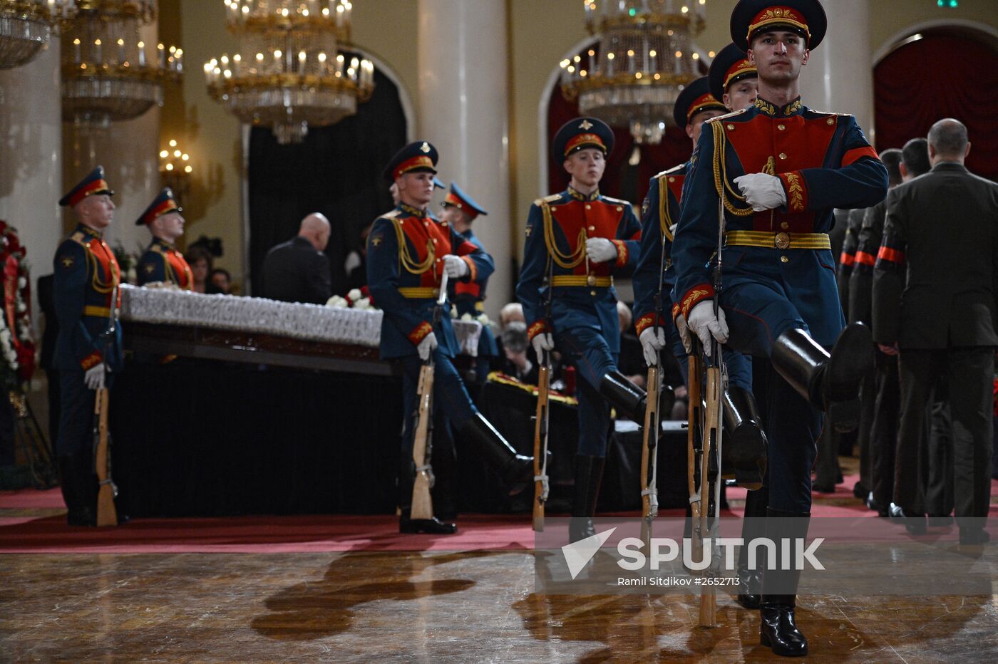 Farewell ceremony for Yevgeny Primakov