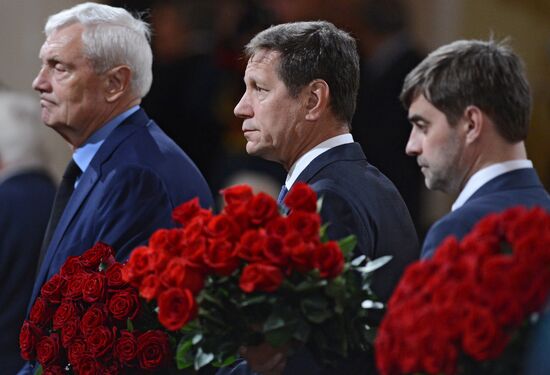 Farewell ceremony for Yevgeny Primakov