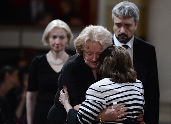 Farewell ceremony for Yevgeny Primakov