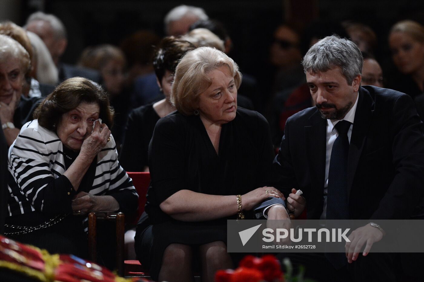 Farewell ceremony for Yevgeny Primakov