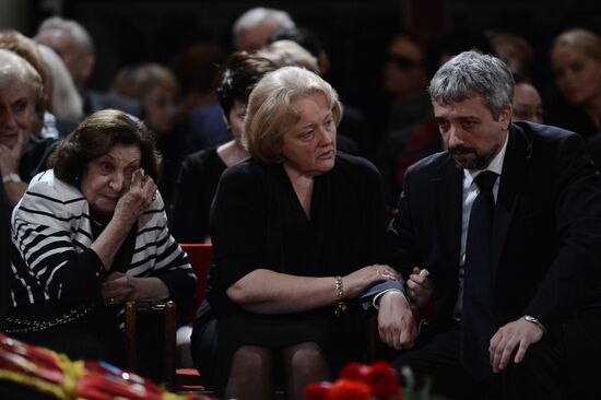 Farewell ceremony for Yevgeny Primakov