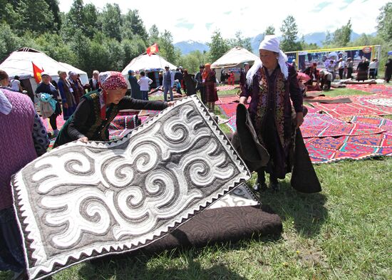 Kyrgyz Syrdagy folk festival in Kyrgyzstan