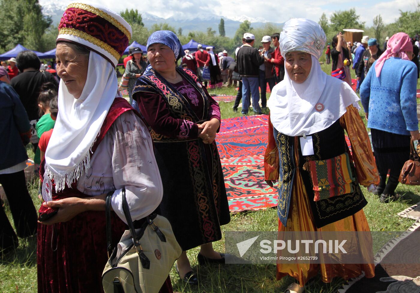 Kyrgyz Syrdagy folk festival in Kyrgyzstan