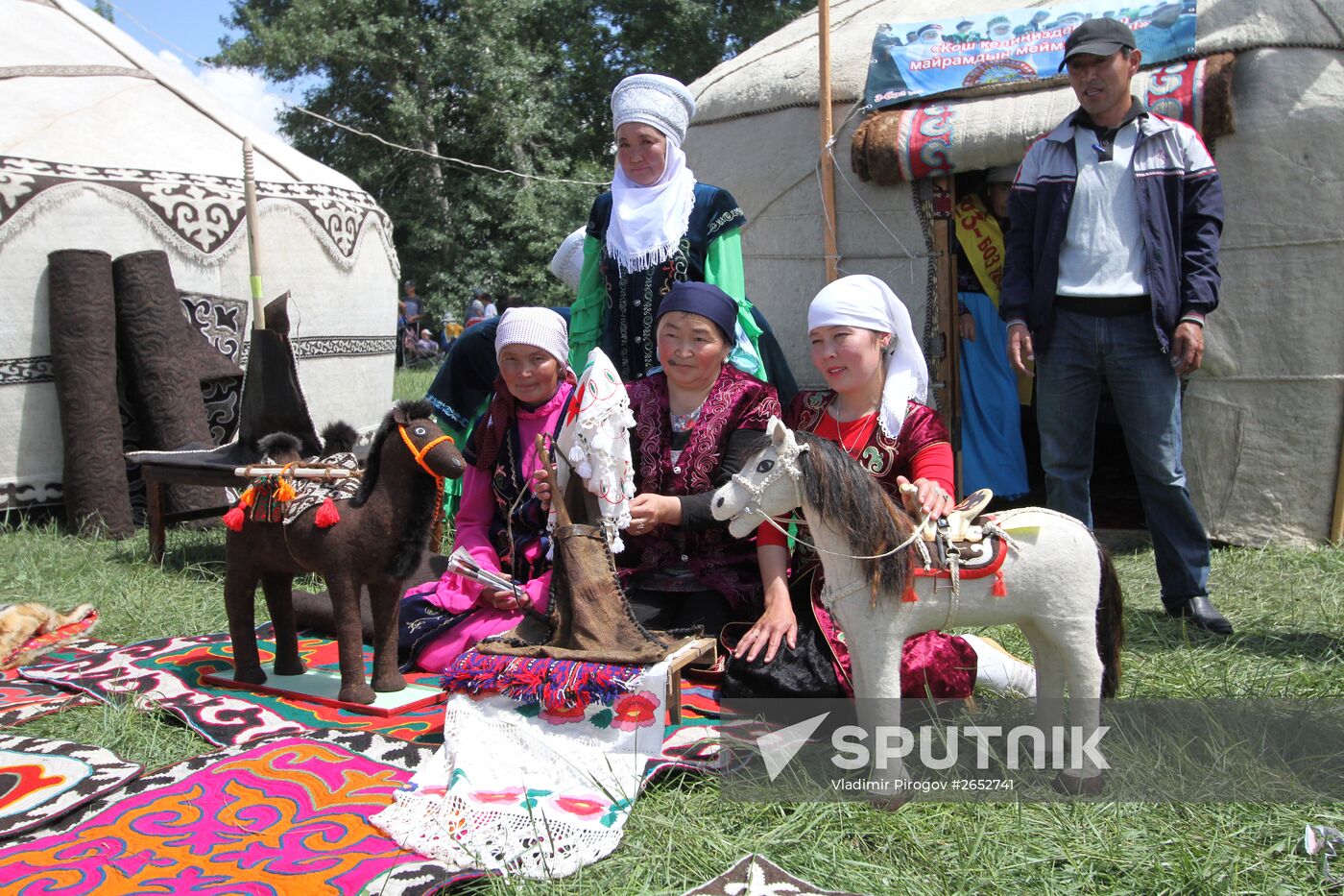 Kyrgyz Syrdagy folk festival in Kyrgyzstan