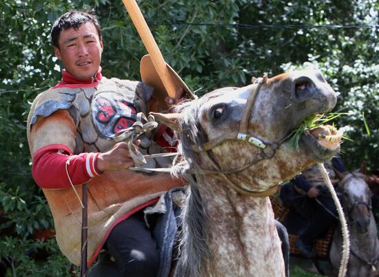 Kyrgyz Syrdagy folk festival in Kyrgyzstan
