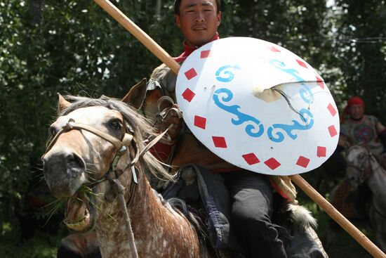 Kyrgyz Syrdagy folk festival in Kyrgyzstan