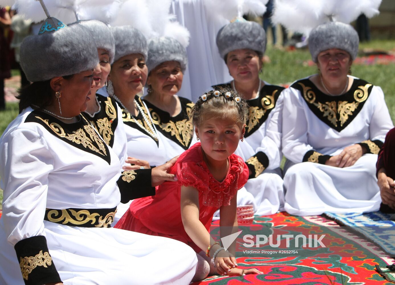 Kyrgyz Syrdagy folk festival in Kyrgyzstan
