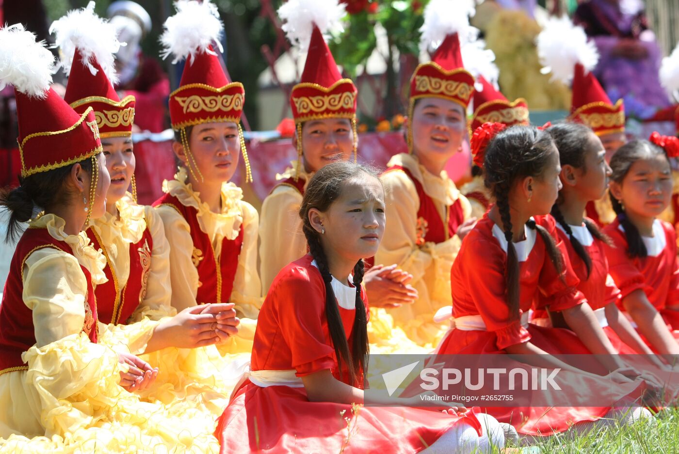 Kyrgyz Syrdagy folk festival in Kyrgyzstan