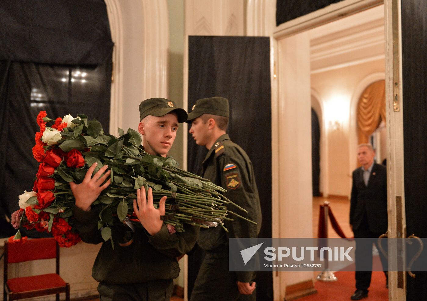 Farewell ceremony for Yevgeny Primakov