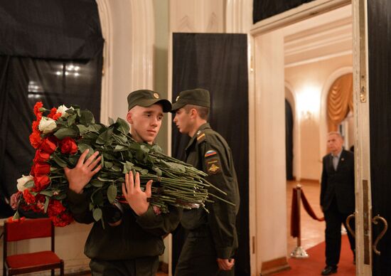 Farewell ceremony for Yevgeny Primakov