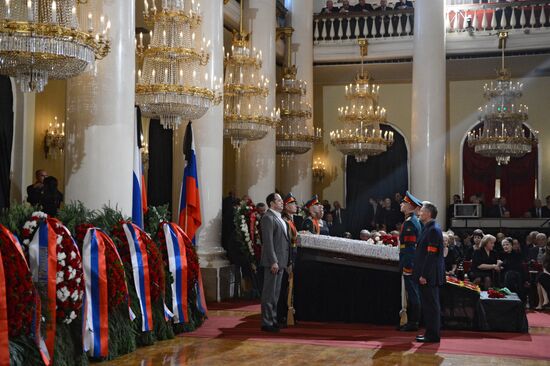 Farewell ceremony for Yevgeny Primakov