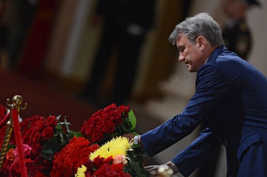 Farewell ceremony for Yevgeny Primakov