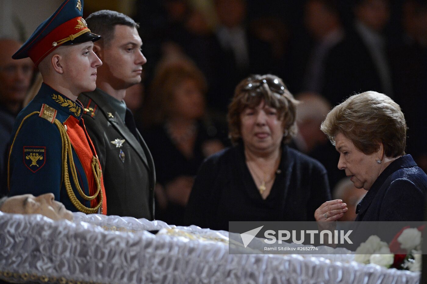 Farewell ceremony for Yevgeny Primakov