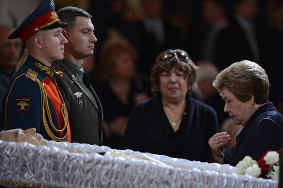 Farewell ceremony for Yevgeny Primakov
