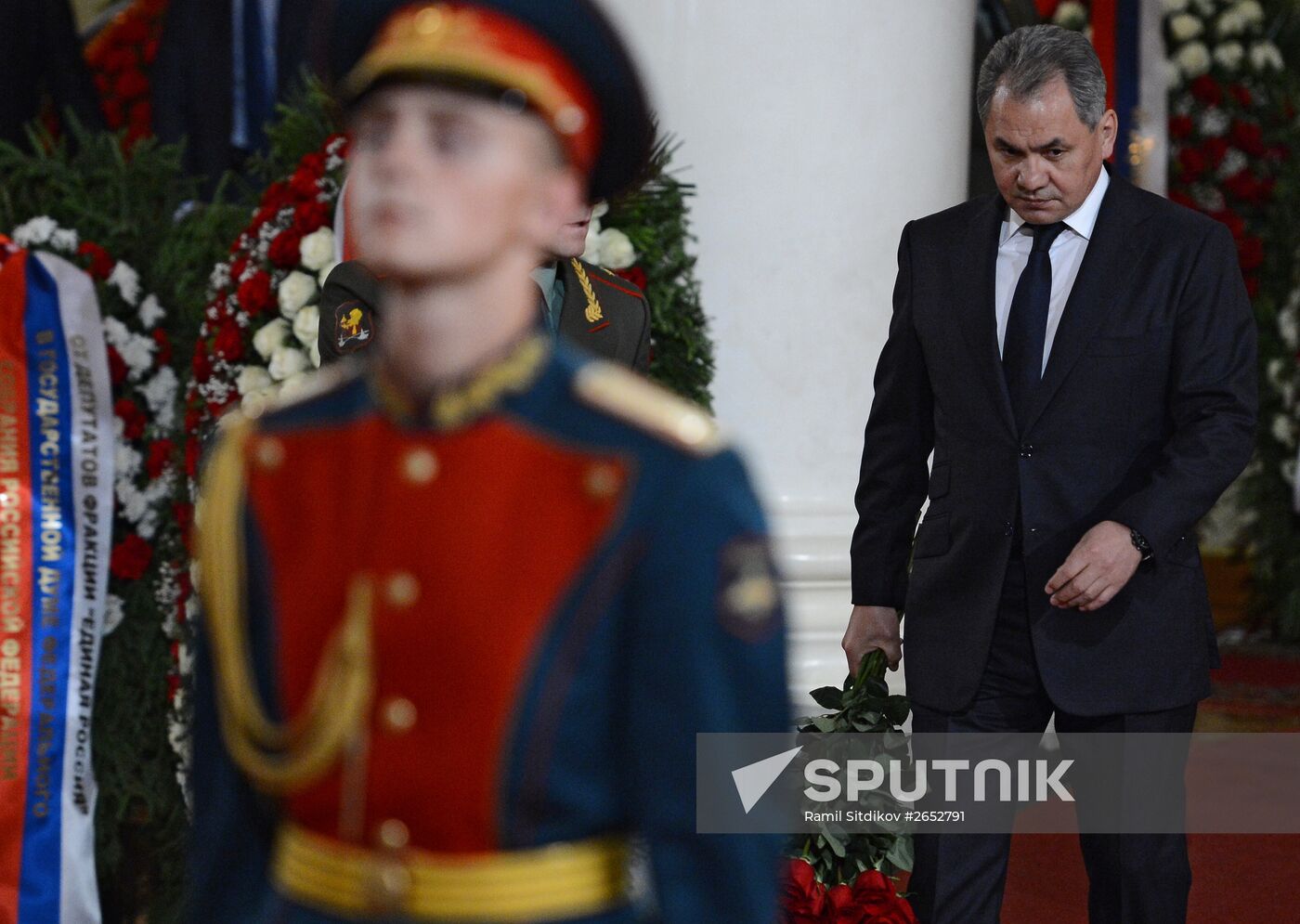 Farewell ceremony for Yevgeny Primakov