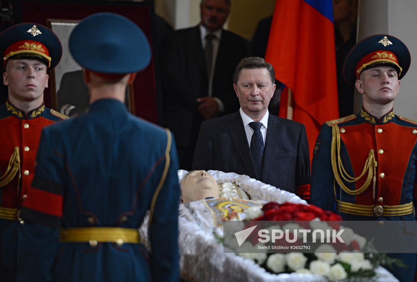 Farewell ceremony for Yevgeny Primakov