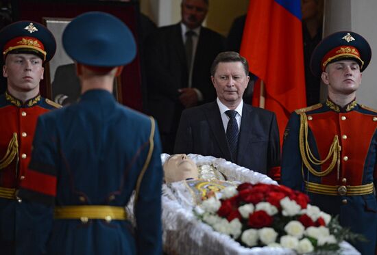 Farewell ceremony for Yevgeny Primakov