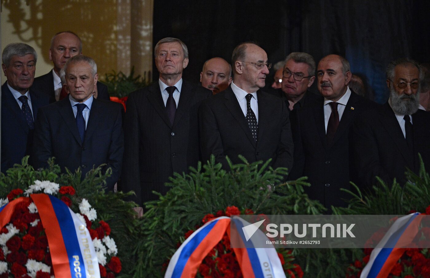 Farewell ceremony for Yevgeny Primakov