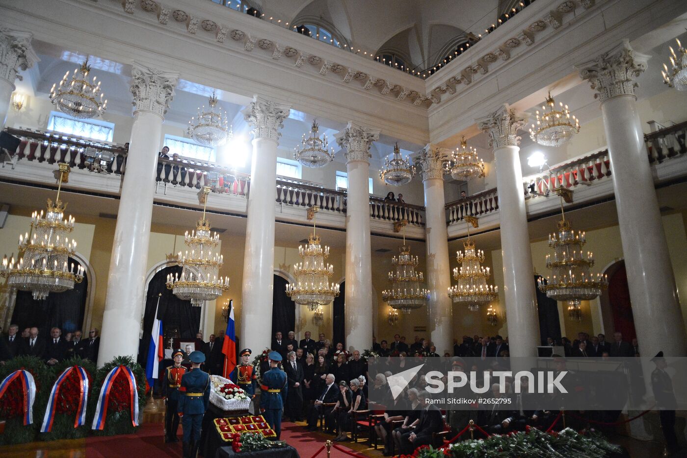 Farewell ceremony for Yevgeny Primakov