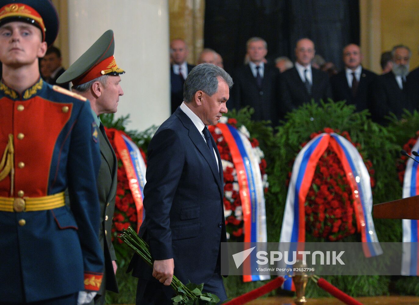 Farewell ceremony for Yevgeny Primakov
