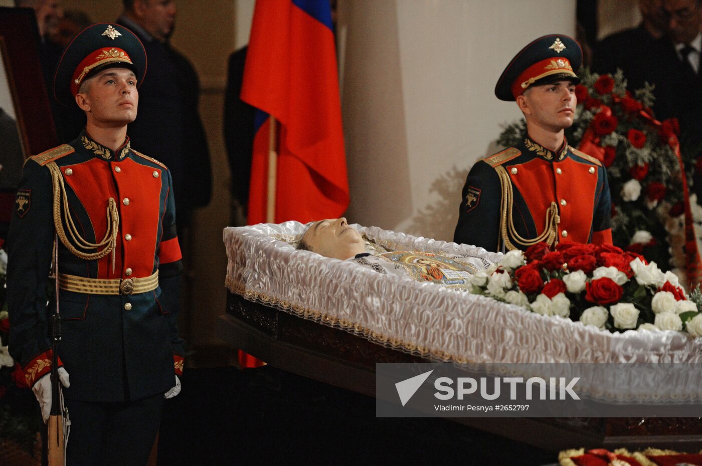 Farewell ceremony for Yevgeny Primakov