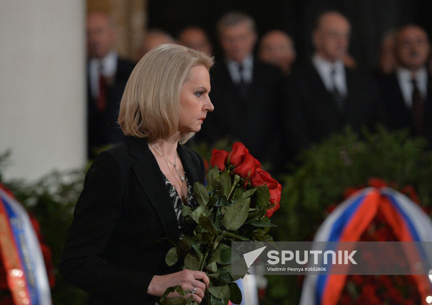 Farewell ceremony for Yevgeny Primakov