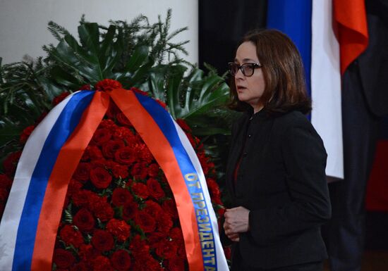 Farewell ceremony for Yevgeny Primakov