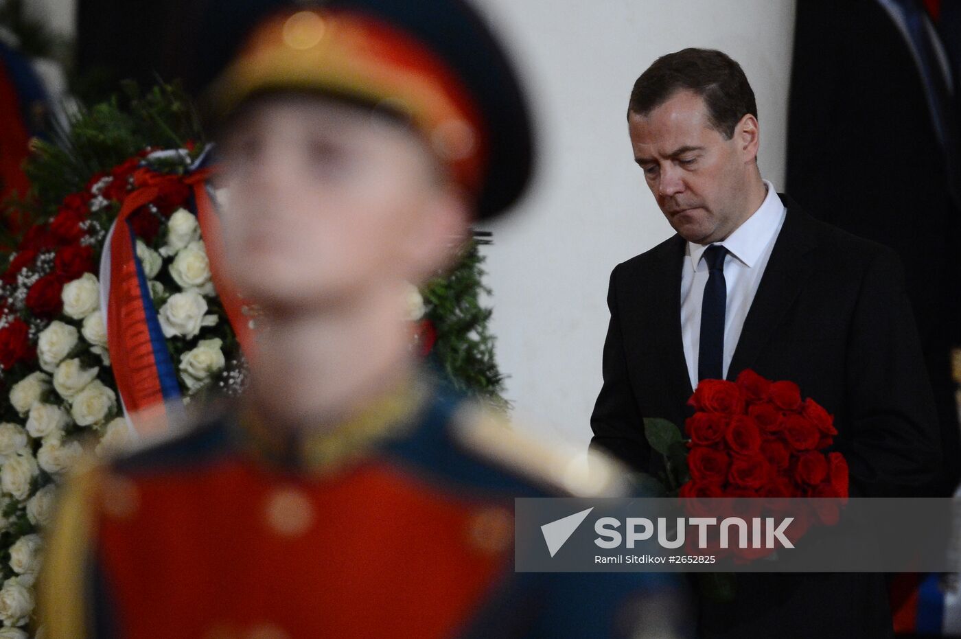 Farewell ceremony for Yevgeny Primakov