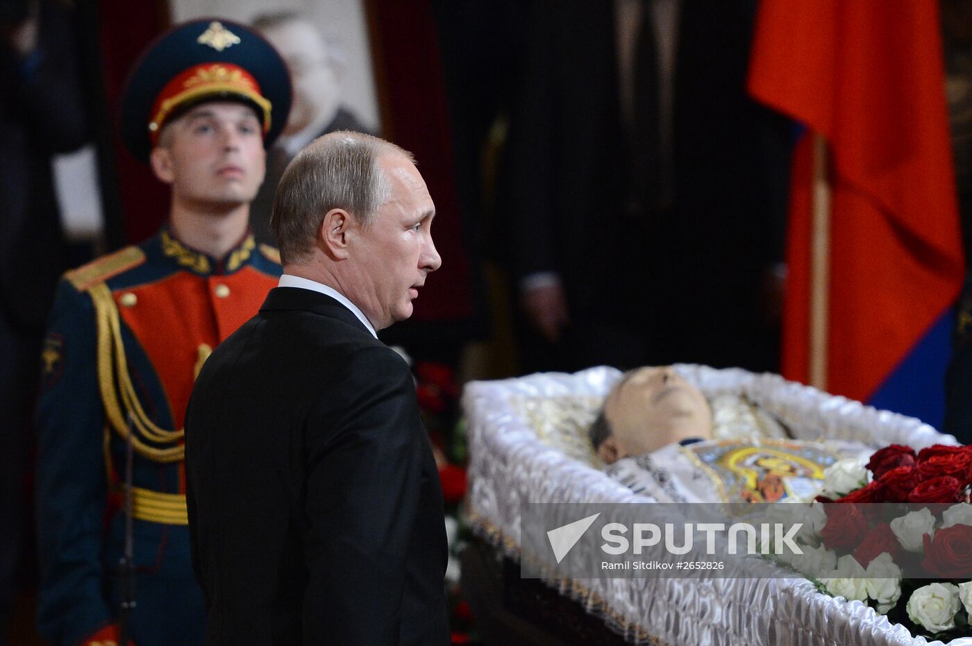 Farewell ceremony for Yevgeny Primakov