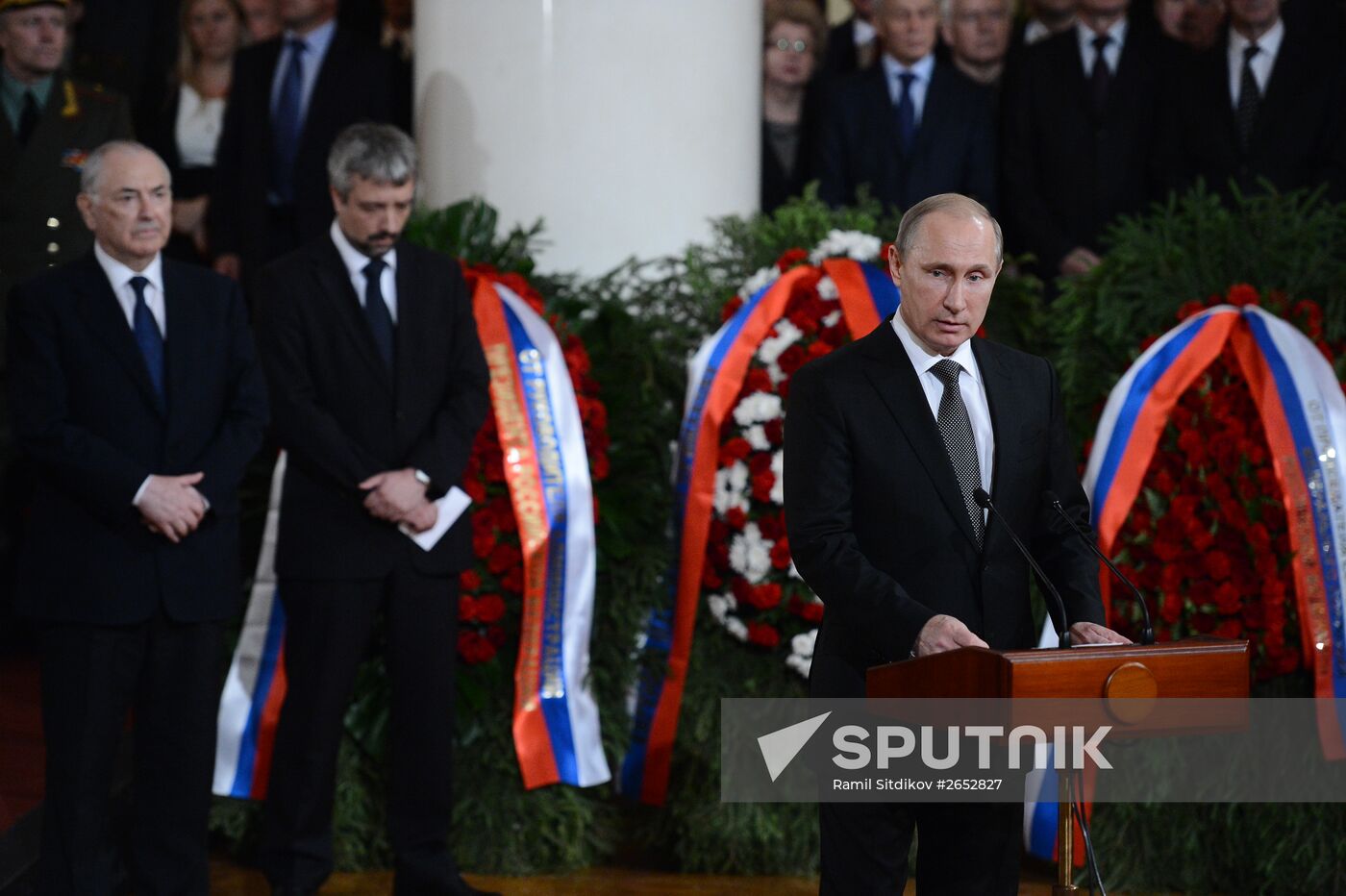 Farewell ceremony for Yevgeny Primakov