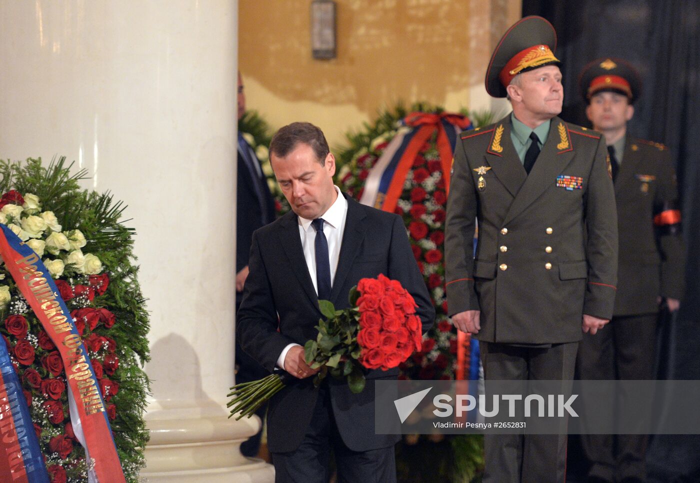 Farewell ceremony for Yevgeny Primakov