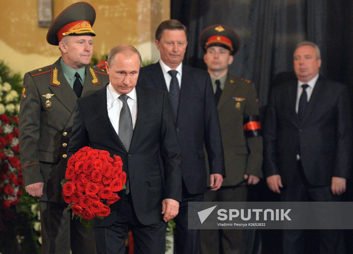 Farewell ceremony for Yevgeny Primakov