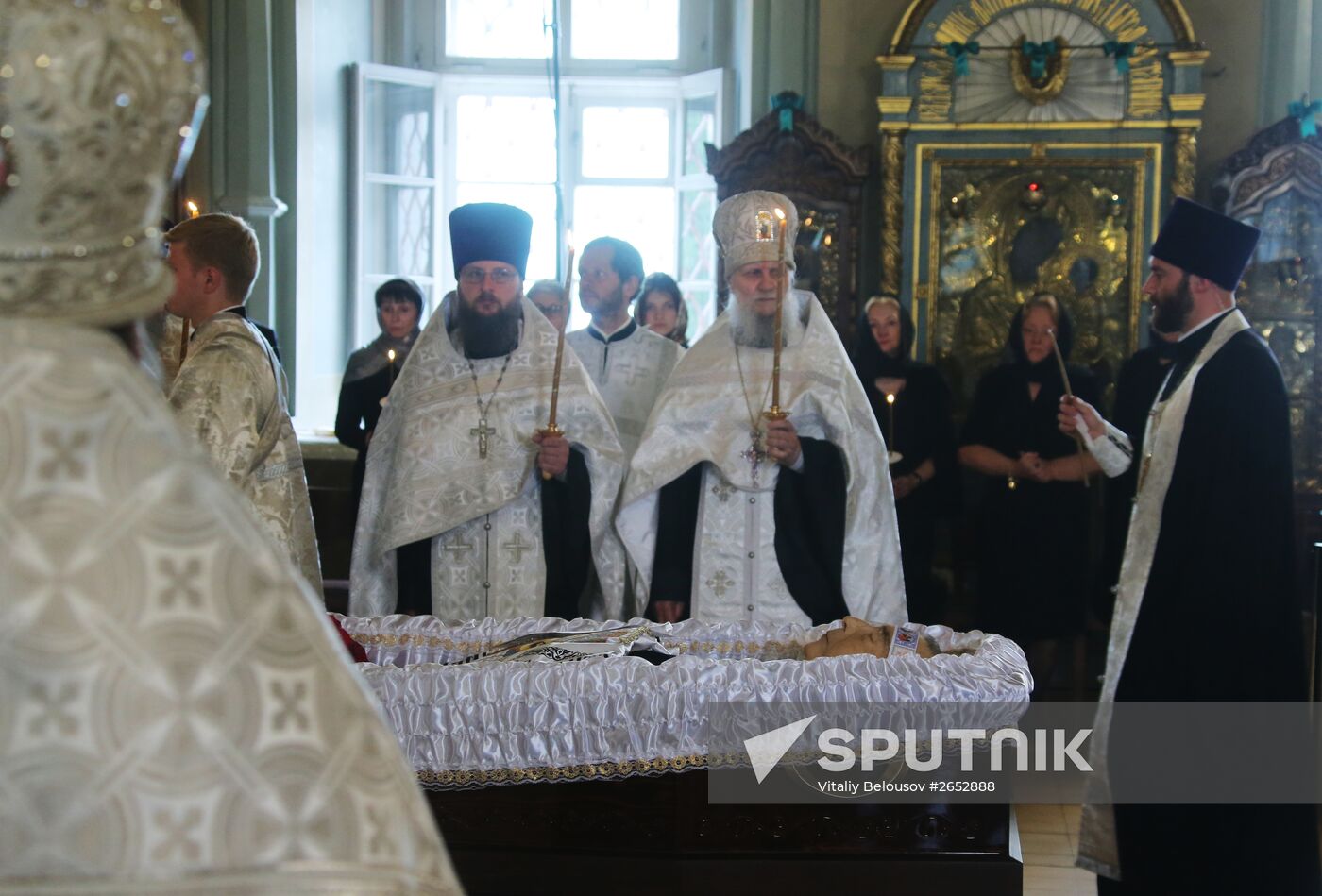 Farewell ceremony for Yevgeny Primakov