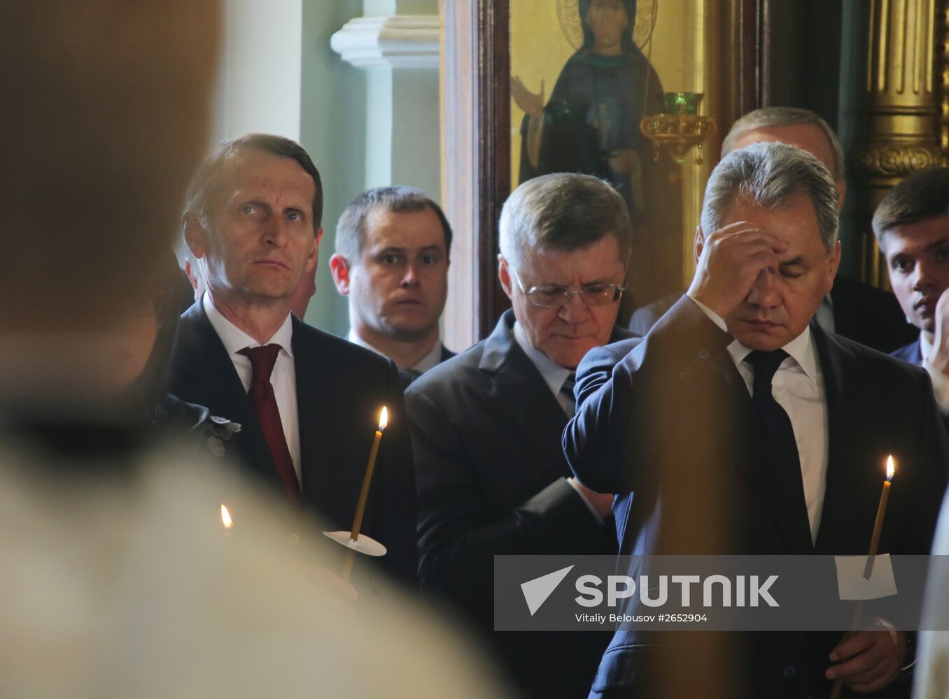 Farewell ceremony for Yevgeny Primakov