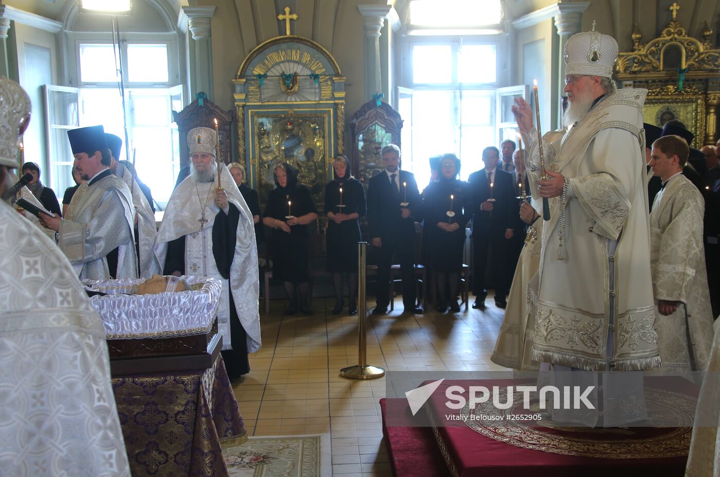 Farewell ceremony for Yevgeny Primakov