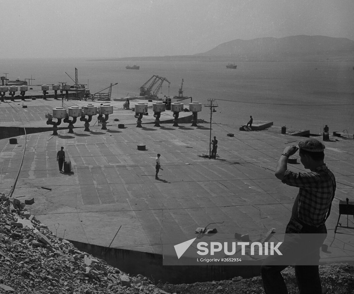 Oil terminal in Novorossiysk