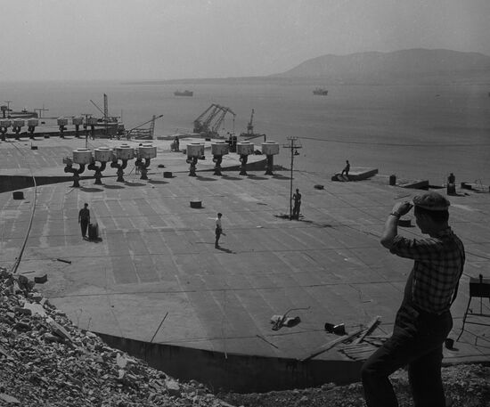 Oil terminal in Novorossiysk