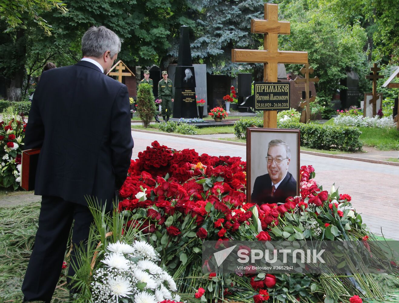 Farewell ceremony for Yevgeny Primakov