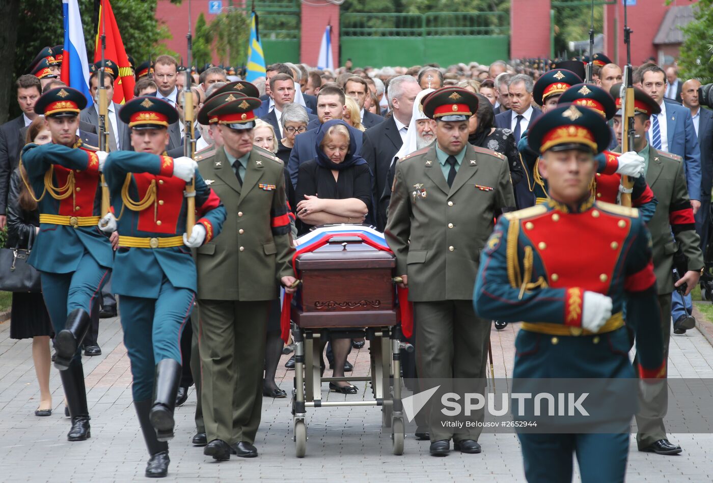 Farewell ceremony for Yevgeny Primakov