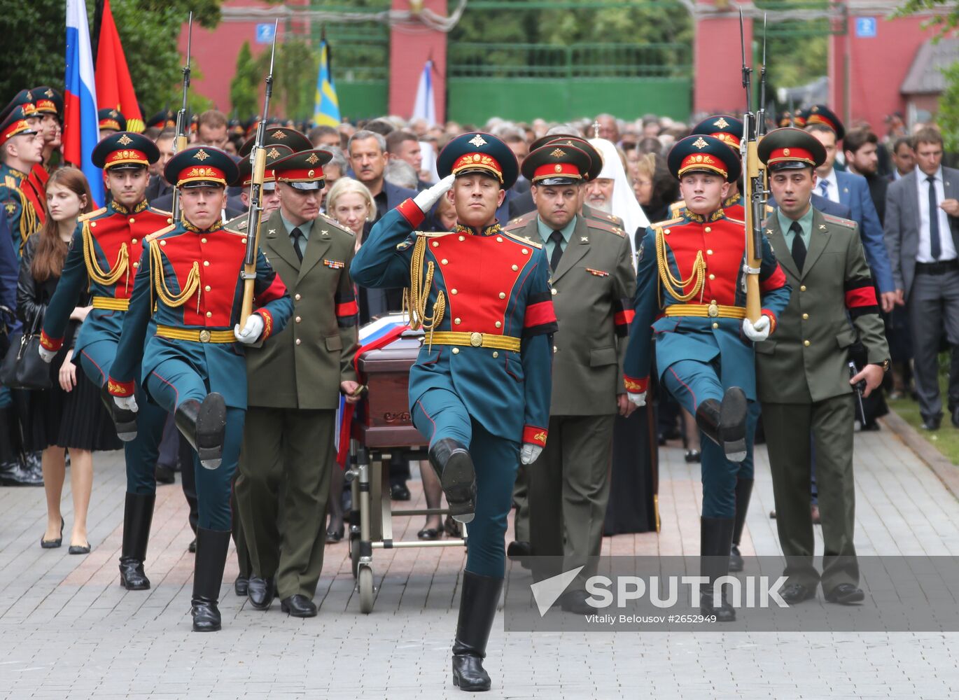 Farewell ceremony for Yevgeny Primakov