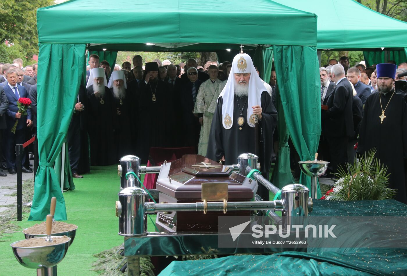 Farewell ceremony for Yevgeny Primakov