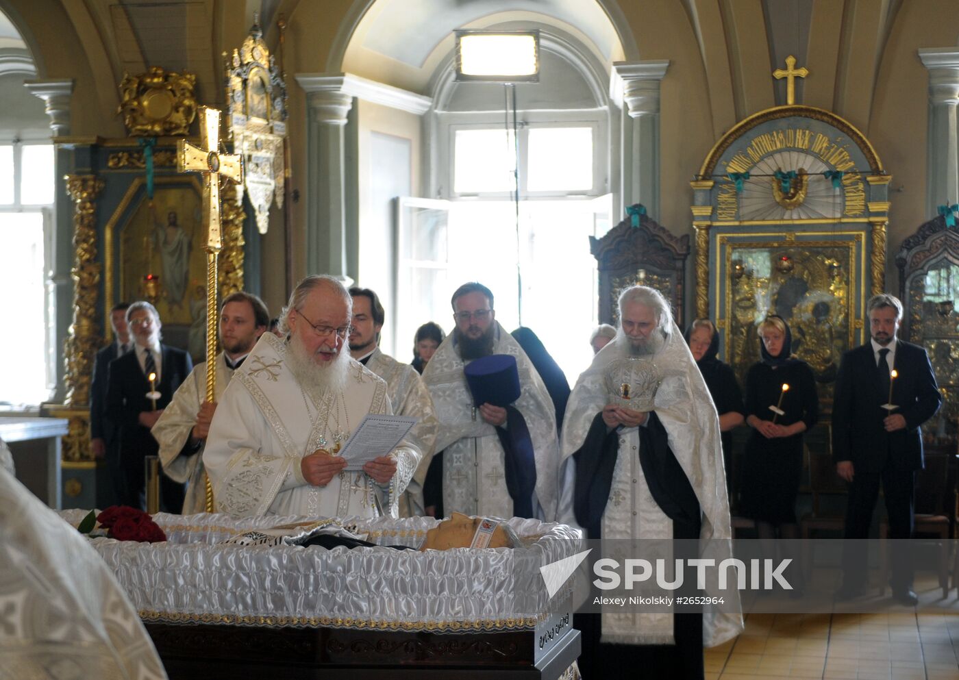 Farewell ceremony for Yevgeny Primakov