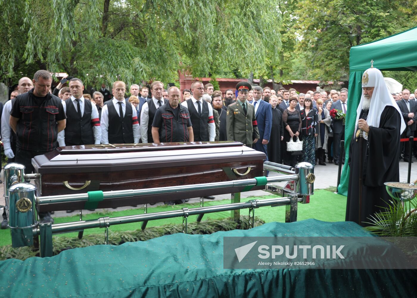 Farewell ceremony for Yevgeny Primakov