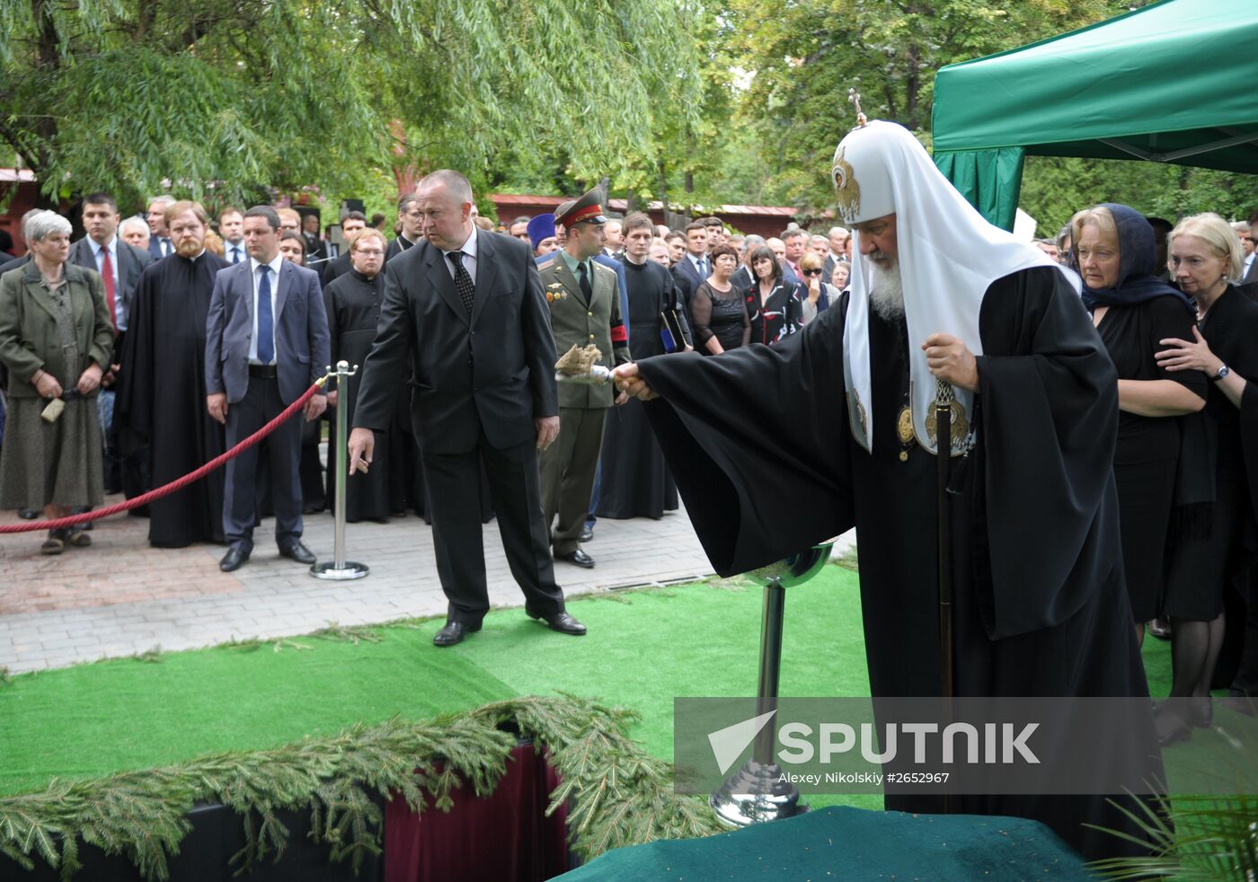 Farewell ceremony for Yevgeny Primakov