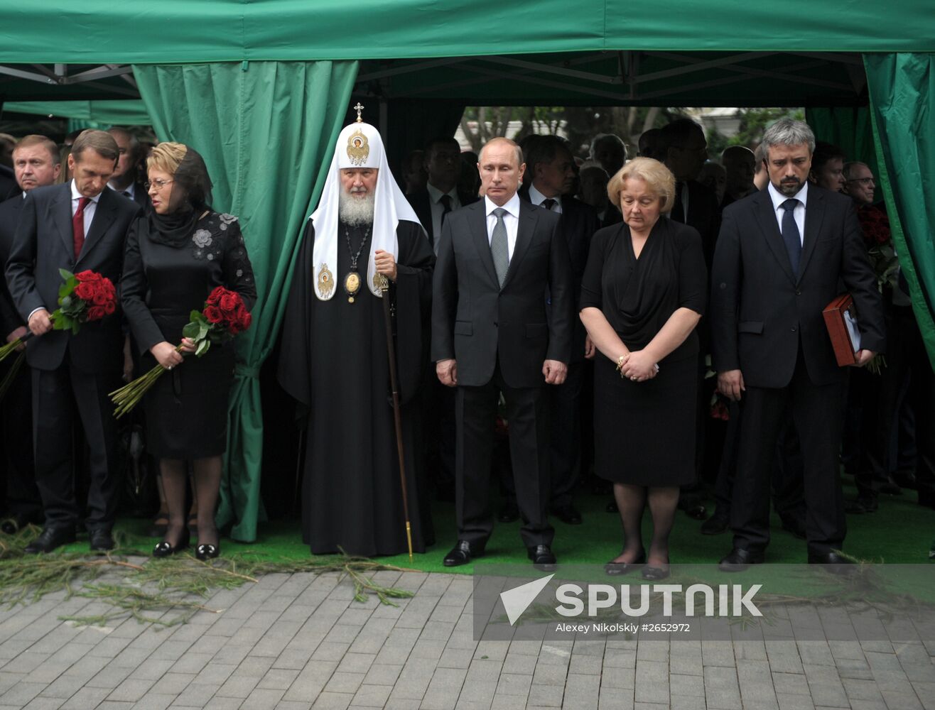 Farewell ceremony for Yevgeny Primakov