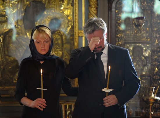 Farewell ceremony for Yevgeny Primakov