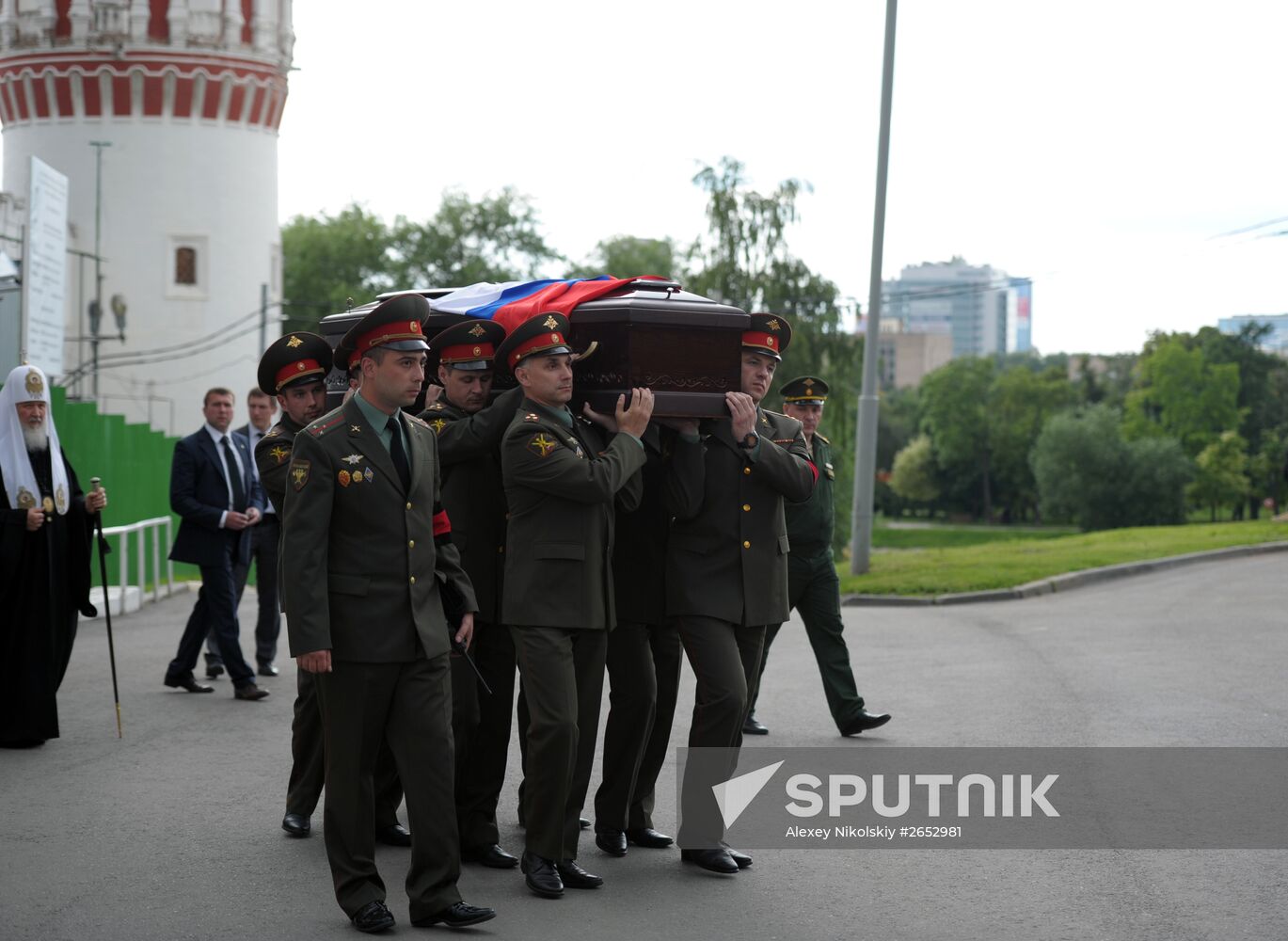 Farewell ceremony for Yevgeny Primakov